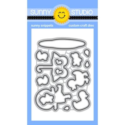 Sunny Studios Craft Dies - Puddle Jumpers